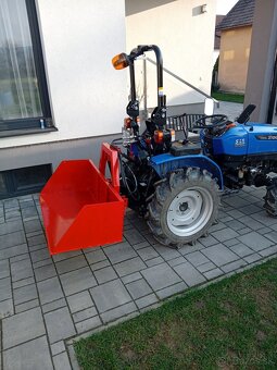 Transportný box hydraulicky sklápateľný za malotraktor - 7