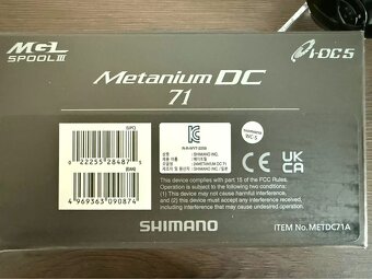 Shimano Metanium DC 71 baitcast navijak s tuningom - 7