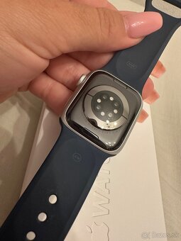 Apple watch 9 41mm silver/denim 1 rok v ZARUKE - 7