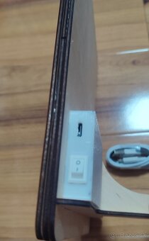 Dekoratívna nabijateľná LED lampa s motívom Lilo - 7