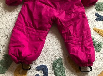Cyklámenová zimná kombinéza Decathlon, 86/92, 14.50 E - 7