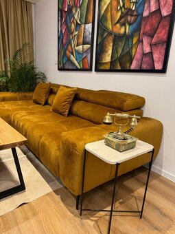 Luxusný retro telefón z prírodného onyxu- zberateľský kus - 7