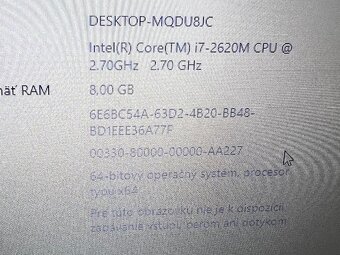Notebook Toshiba Tecra R850 i7 procesor nova baterka - 7