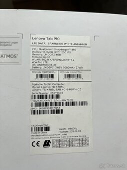 Predam tablet Lenovo P10 64GB - 7
