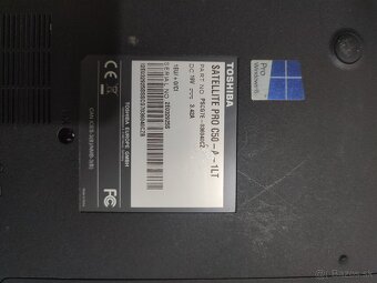 Notebook Toshiba Satelitte Pro C50 - 7
