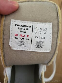 Dievčenské korčule na ľad veľ 30 - 7