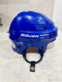 ✅ HOKEJOVÁ PRILBA BAUER 4500 - BLUE - SIZE = M veľkosť M ✅ - 7