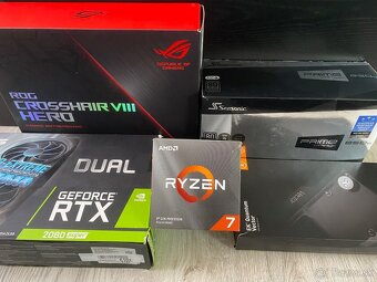 Predám výkonný vodou chladený PC + príslušenstvo RTX 2080 S - 7