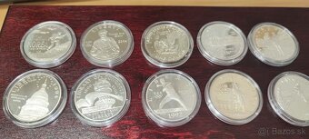 americké strieborné mince v prevedení proof - 7