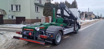 MERCEDES-BENZ ATEGO 1222 hákový nosič + hydr. ruka 2009r - 7