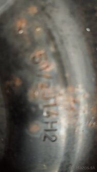 Sada diskov 4x100 opel pneu. 185/70R14 SEMPERIT - 7