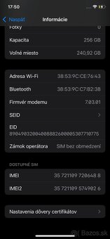 Apple iPhone XS 256GB - čierny, výborný stav - 7