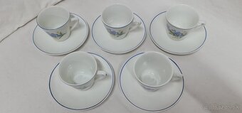 Šálky s podšálkami Ditmar Urbach Czechoslovakia - 7