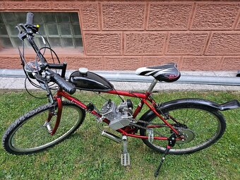 Motobicykel 80ccm benzín 2 takt. - 7