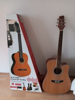 2x španielska gitara a 1x elektrická gitara Jolana - 7