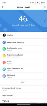 Predám inteligentný náramok Xiaomi Mi Band 5 - 7