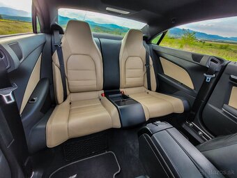 Mercedes Benz E coupe 350 CDI AMG - hnedá koža - 7