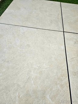 2cm dlažba aj na štrk/terče 60x60, krémova - 7