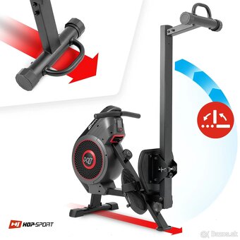 Veslovací trenažér HS-065AR Talon Šedý - 7