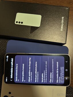 Samsung s24 fe 128gb farba mentová zelená - 7