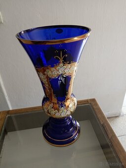 Zlatá Váza, starožitnosti, sklo, keramika, zdobené, - 7