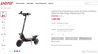 Predam kolobežku Laotie ES18 Lite - 7