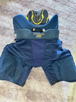 NOVÉ HOKEJOVÉ NOHAVICE - BAUER SUPREME 2 S PRO - XL NAVY - 7