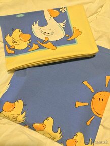 POSTEĽNÉ OBLIEČKY do postieľky KAČIČKY / HÚSKY + darček - 7