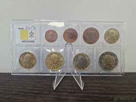 Vatikan UNC sada 1 cent - 2€ euro, mince s narodnym motivom - 7