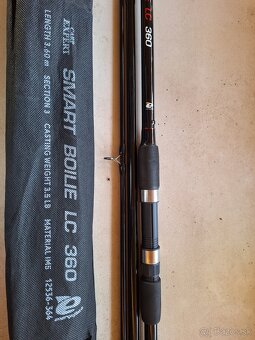 Kaprove pruty 3,6m 3,5lbs 3-diel - 7