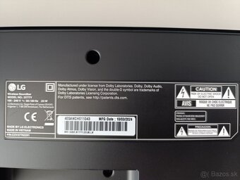 Soundbar LG S77TY-nový, kúpa 10.6.2025 - 7