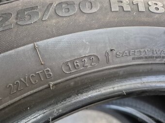 225/60 r18 zimné 2 ks KUMHO dezén 7,6 mm DOT2022 - 7