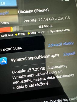 iPhone 12 pro 256GB, graphite, bat 84%, stav ako Novy - 7