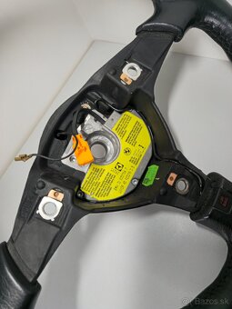 M-packet M-tech BMW kožený volant s airbagom e34 e38 - 7