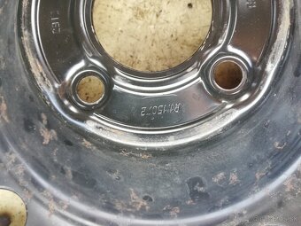 Plechove disky R15 4x102 - 7