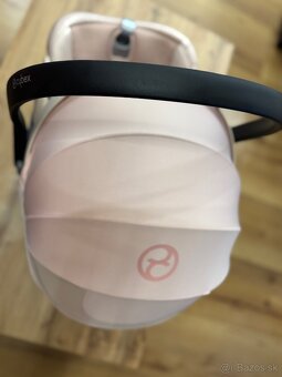 CYBEX Cloud T i-Size Plus 45-87 cm Platinum Peach Pink vajíč - 7
