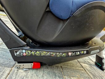 Britax Römer Dualfix M i-Size Moonlight Blue, otočná, do 4r - 7