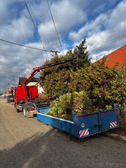 Zemné a výkopové práce – hydraulická ruka, kontajnery, dovoz - 7