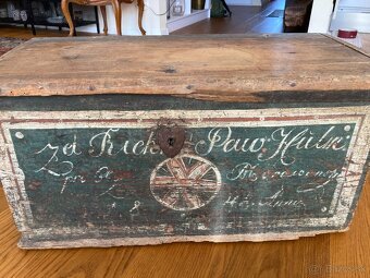 Cestovná truhlica z roku 1848 - 7