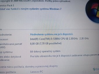 Lenovo Thinkpad t450 / Intel core i5 / 8gb ram / Windows 7 - 7