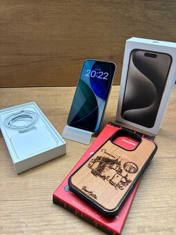 Iphone 15 Pro 128gb, 🔋88% Top stav - 7