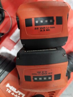 Hilti TE 4-A22 aku vŕtacie kladivo sds plus - 7