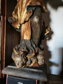 Baroková drevorezba Mária Immaculata - 7