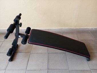 Šikmá lavička na brucho+Hyperextenzia DELTA SPORT-za 1/3ceny - 7