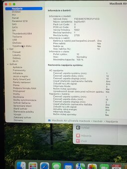 Predám MacBook Air 2020 M1 Space Grey HDD 256GB Stav Nového - 7