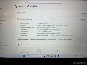 DELL Vostro 14" 3420 i5-11gen, 8GB DDR4, 512GB SSD - 7