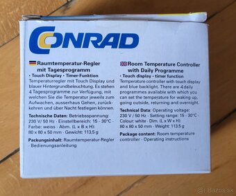 Termostaty Conrad 6 ks - 7