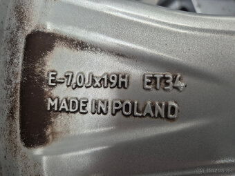 5x112 r19 ET34 x 7J elektróny originál AUDI - 7