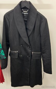Karl Lagerfeld kabát M čierny originál - 7