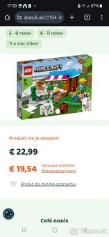 Lego Minecraft rozne druhy - 7